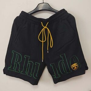 Rhude x Lamborghini Joint Embroidered Logo Drawstring Shorts